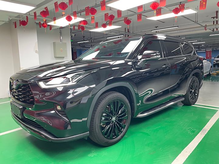 Highlander 2023 2.5L smart electric hybrid dual-engine four-wheel drive Knight version 7 seats