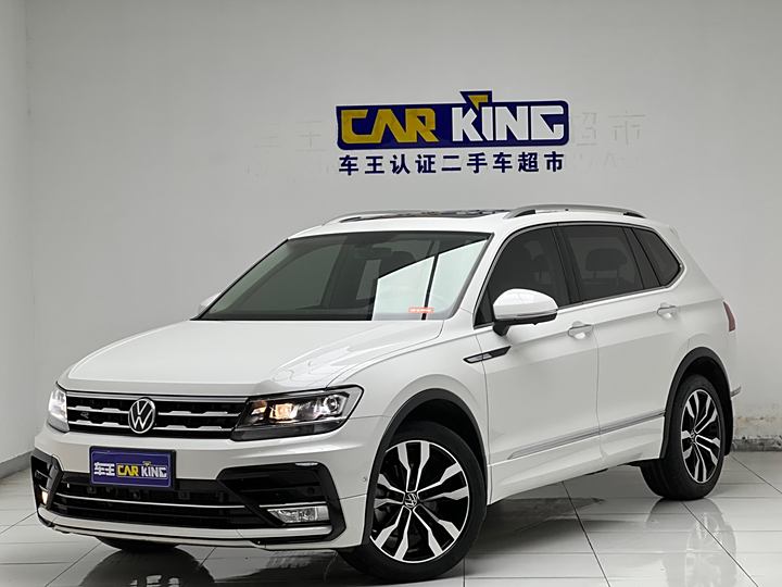 Tiguan L 2021 models 330TSI automatic two-wheel drive R-Line, the more enjoyed