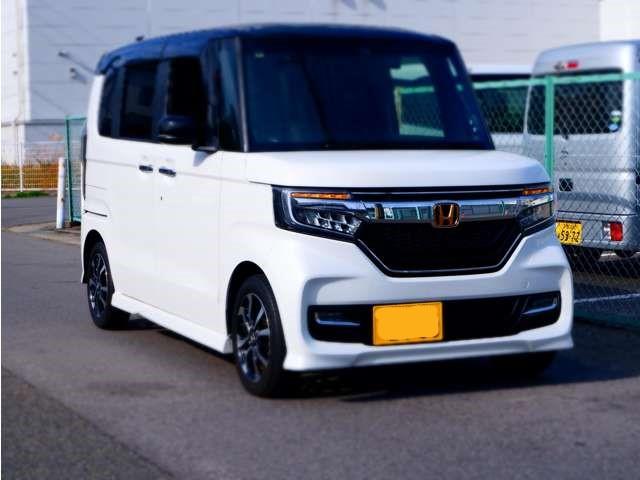 HONDA N-BOX CUSTOM G L HONDA SENSING